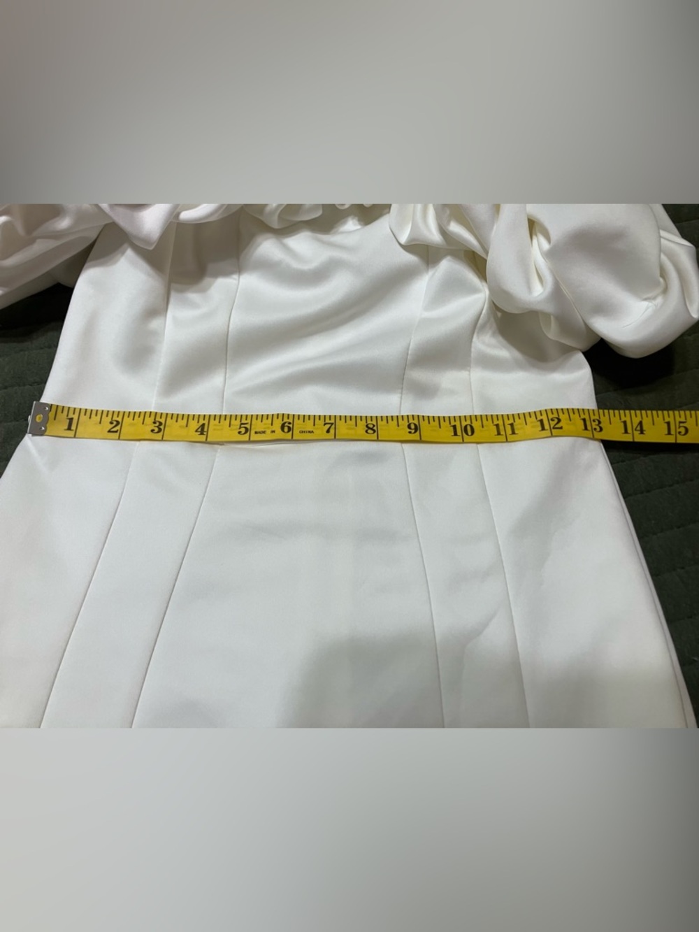 Windsor White Ruffled Off-Shoulder Mini Dress - Picture 10 of 11